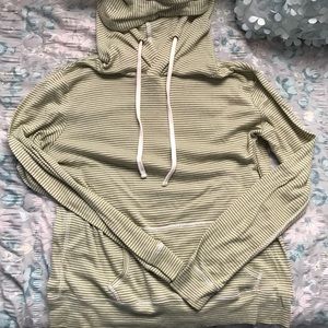 Wet seal striped hoodie
